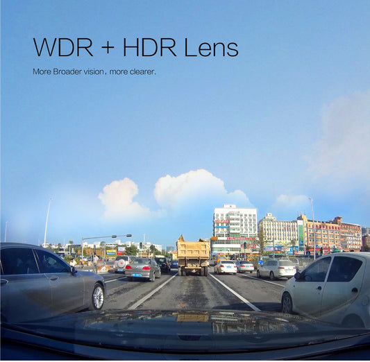 HD Night Vision Dash Cam — 1080P, Wide Angle, Loop Recording